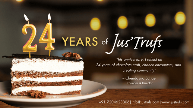 Celebrating 24 Years of Jus'Trufs!