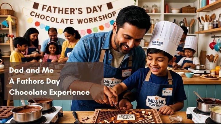 Father's Day Chocolate Experience Workshop at Jus'Trufs