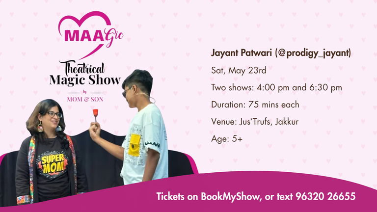 Maagic, featuring @prodigy_jayant
