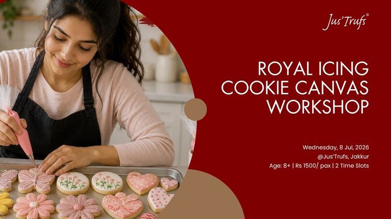 Royal Icing (EgglesS) Cookie Canvas Workshop