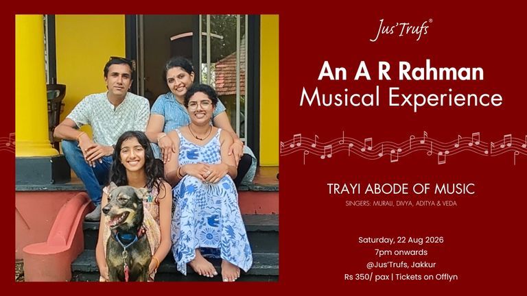 An A R Rahman Musical Experience