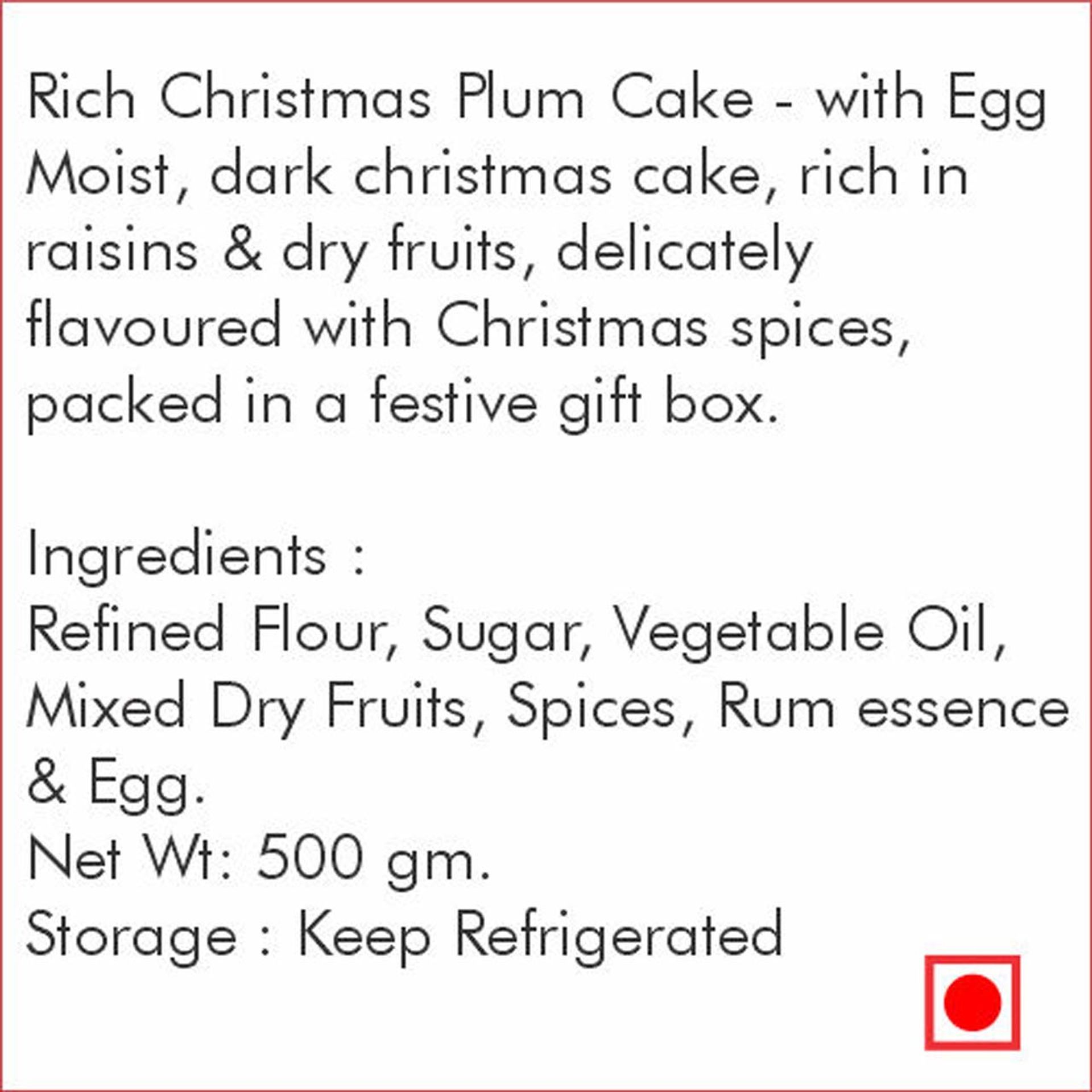 Delicious Christmas Cake Jus'Trufs
