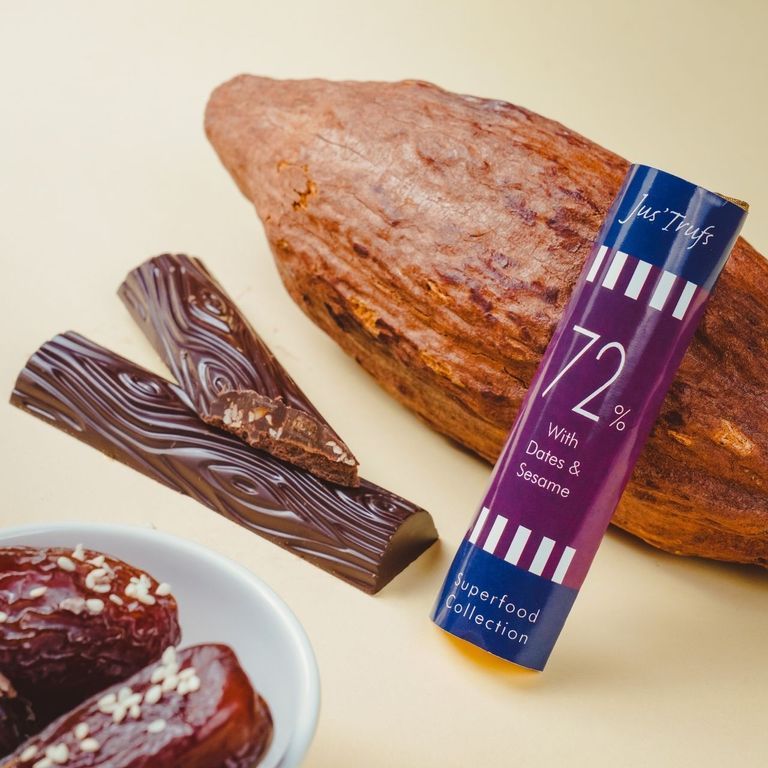 Superfood Chocolate Logs