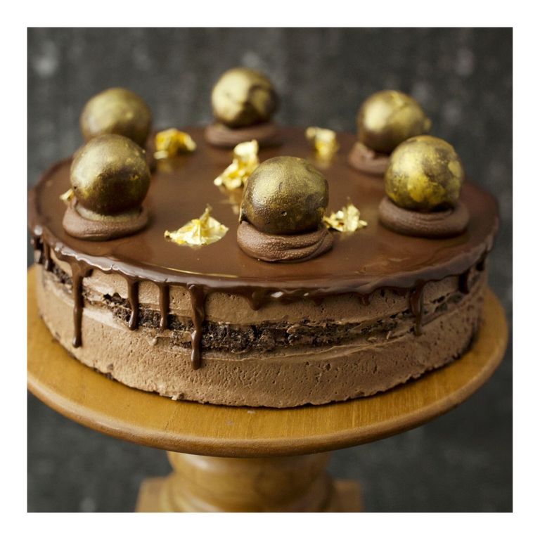 Signature Dark Choc Mousse Cake