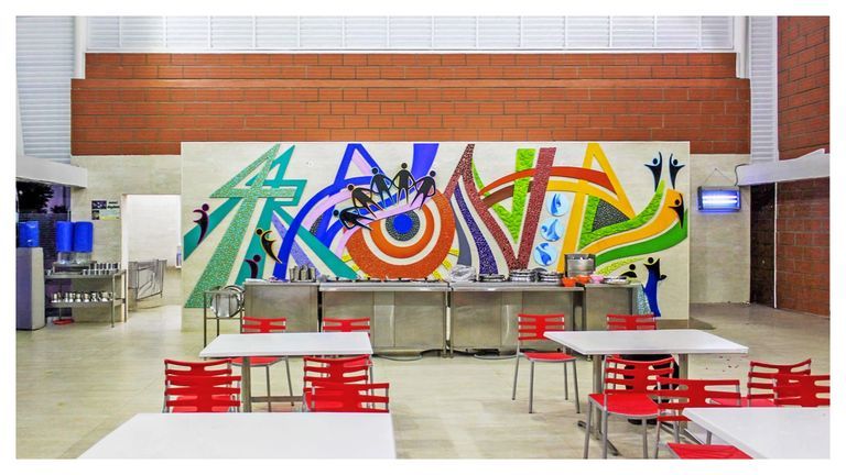 CAFETERIAL INSTALLATION | VONROLL CORPORATE OFFICE