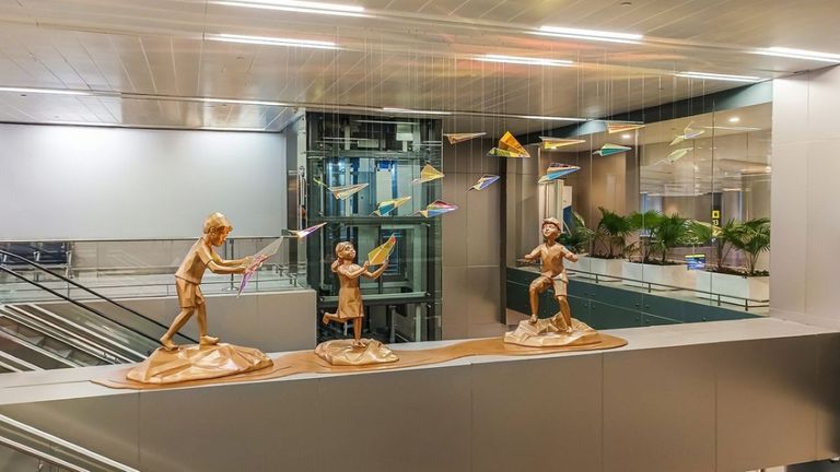 SKY-BOUND DREAMS SCULPTURE