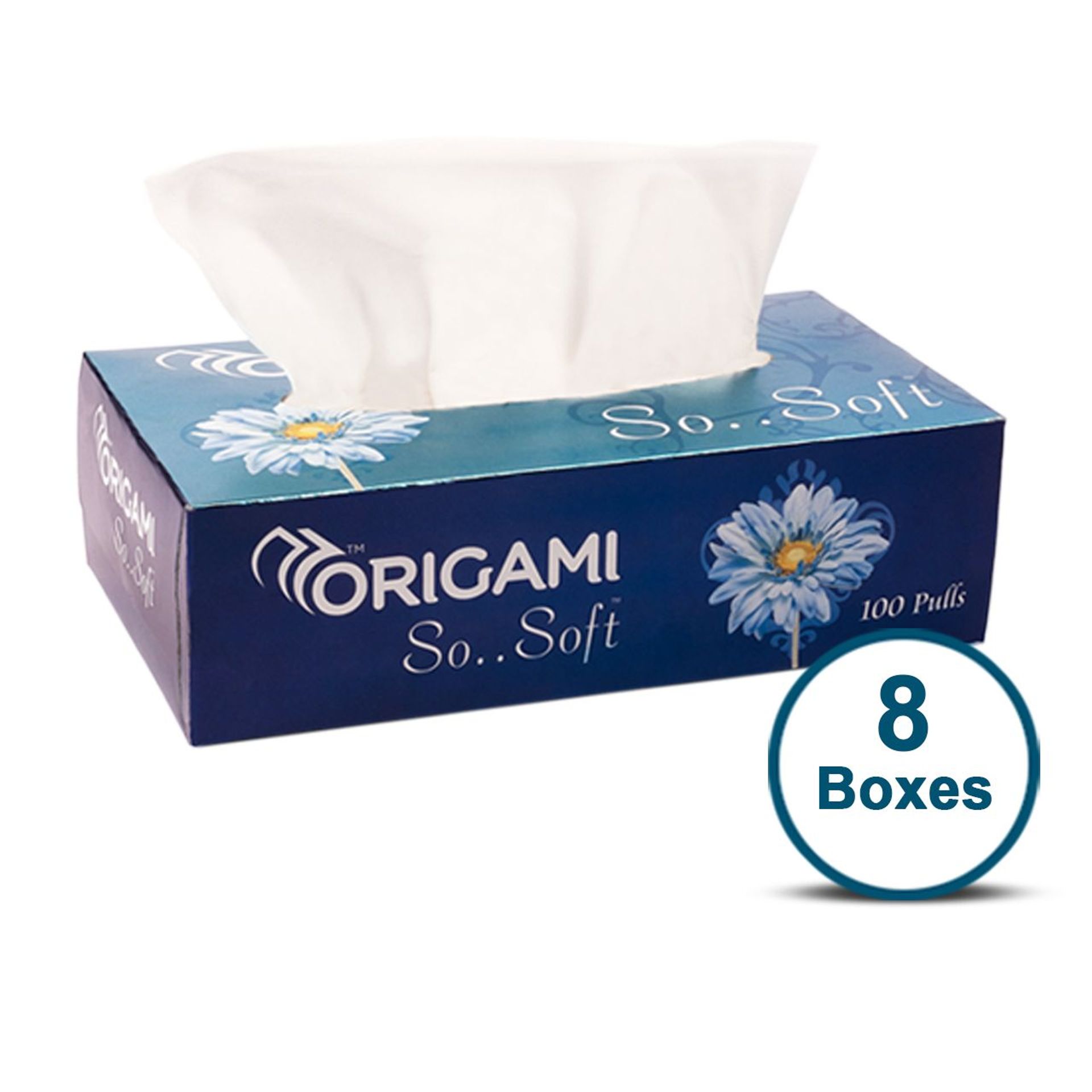 So Soft Face Tissue Box 100 Pulls Pack of