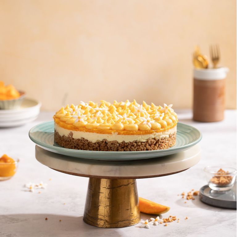 Mango Passionfruit Cheesecake 