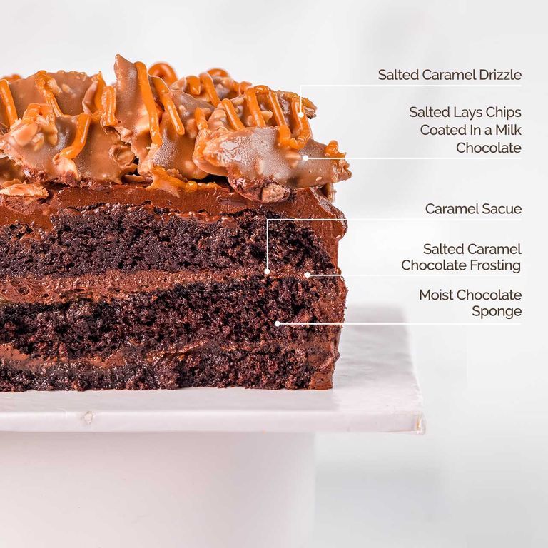 Chocolate Caramel Cake