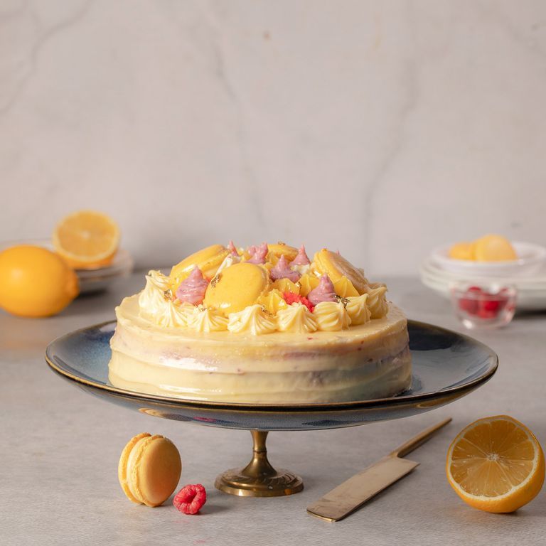 Lemon Raspberry Cake