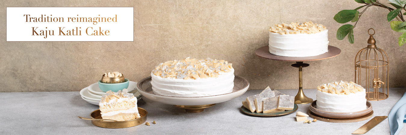 Kaju Katli Cake