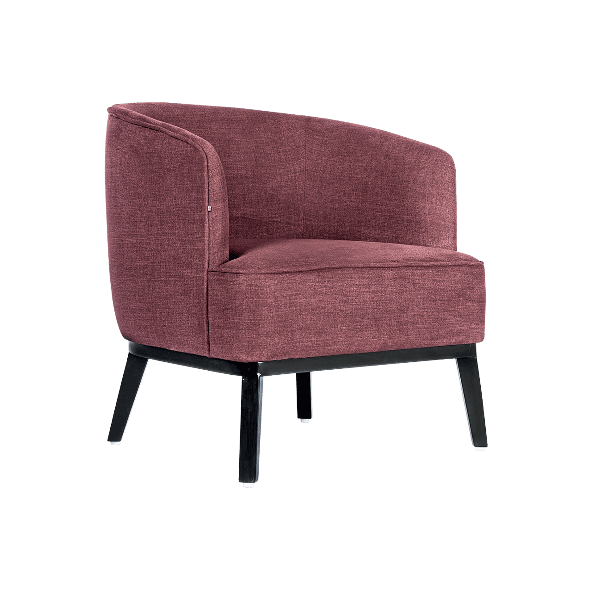 Transparent Red And Grey Accent Chair Canio Grey Faux Leather And