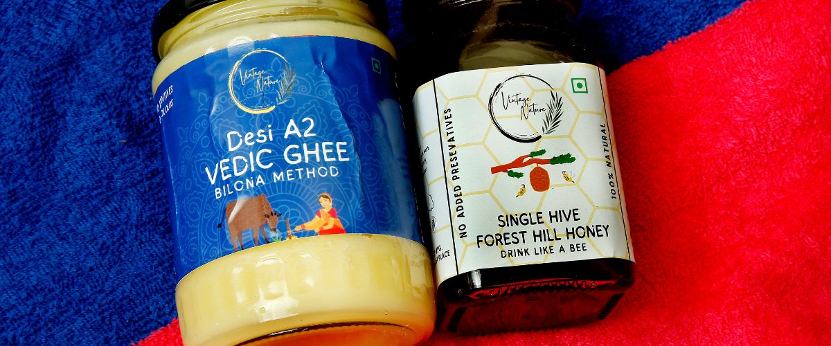 Honey and ghee