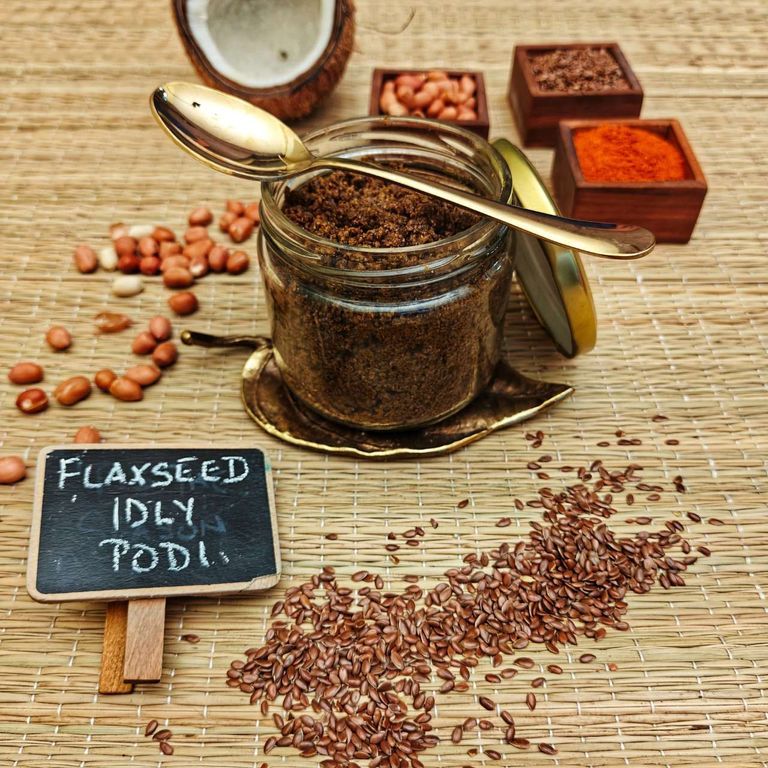 Flaxseed Idli Podi 